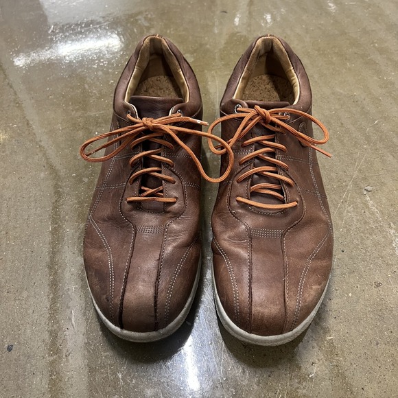 FootJoy Contour Casual Golf Shoes Size 13 M Mens Brown Leather Spikeless 57253 — photo 2